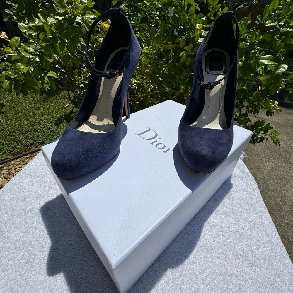 Dior Suede Heels